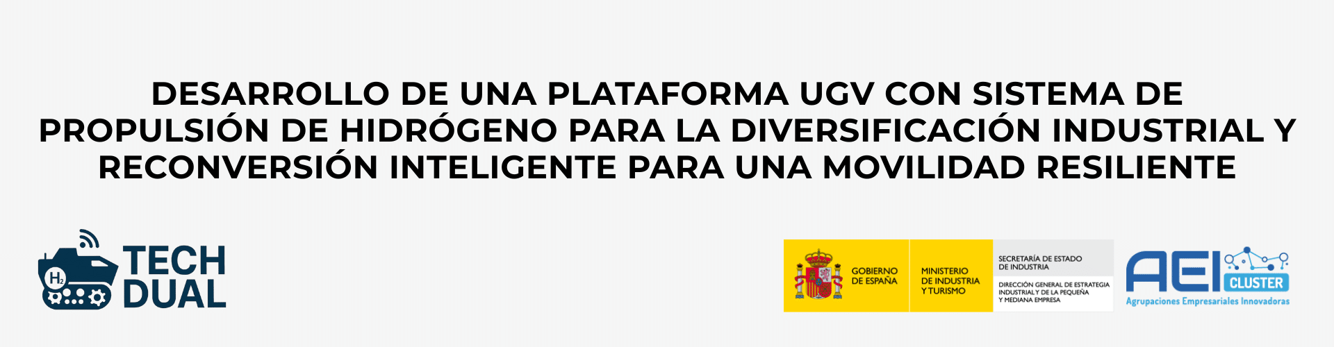 TECHDUAL_ Tecnología dual para una movilidad resiliente.