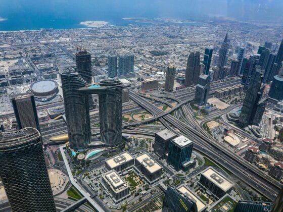 Misión empresarial en el Golfo. Sky line de Dubai